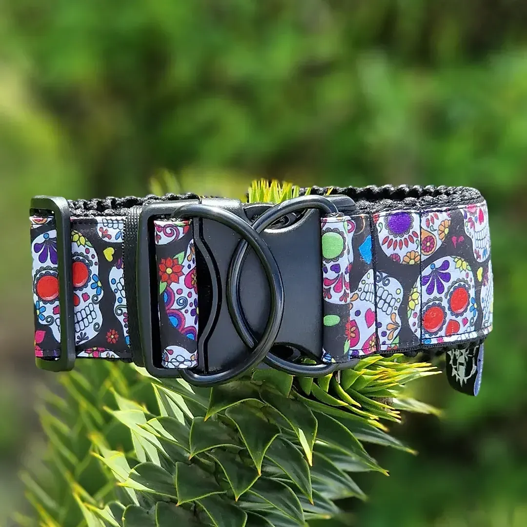 collare con teschi messicani main